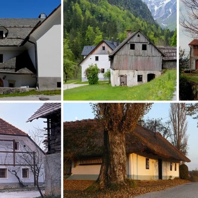 Montažne hiše, kulturne krajine in stavbna – arhitekturna dediščina