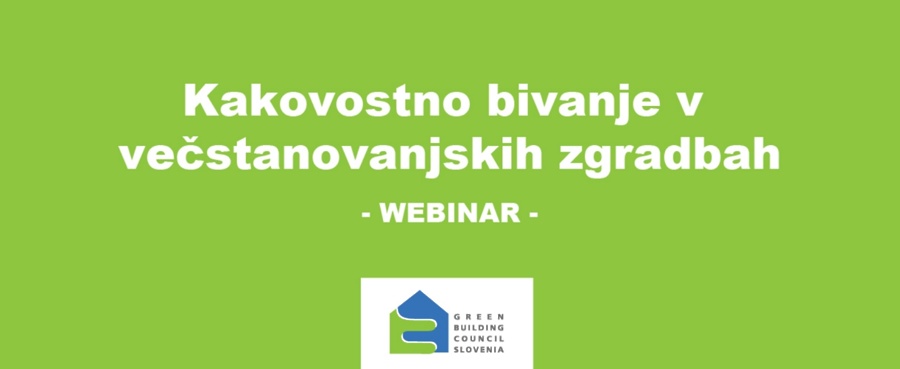 GBC Slovenija - Webinar