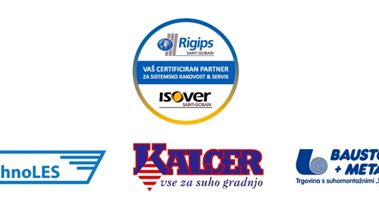 Isover Rigips certificiran partner