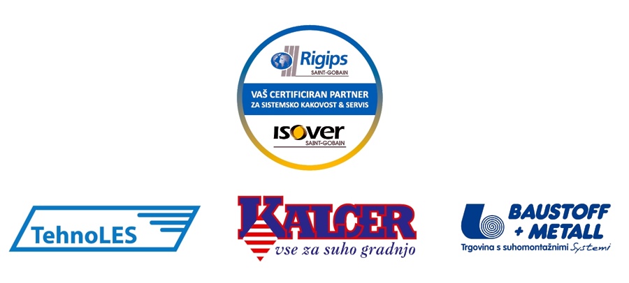 Isover Rigips certificiran partner