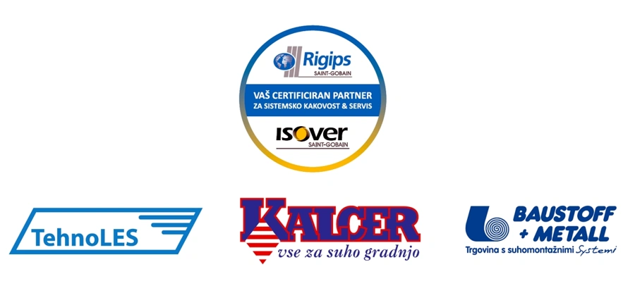 Isover Rigips certificiran partner