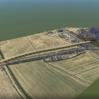 Pomgrad - viadukt Pesnica