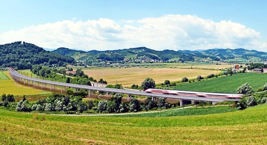 Pomgrad - viadukt Pesnica