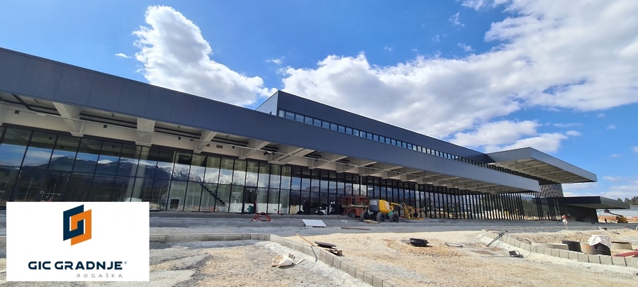 GIC gradnje - terminal Brnik