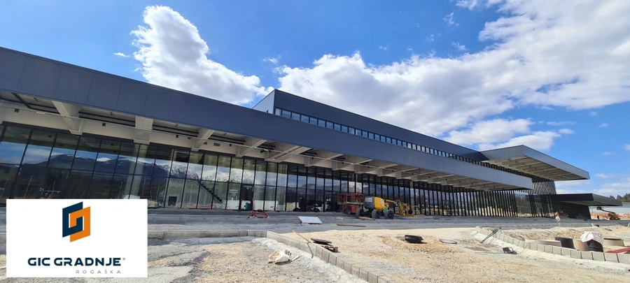 GIC gradnje - terminal Brnik