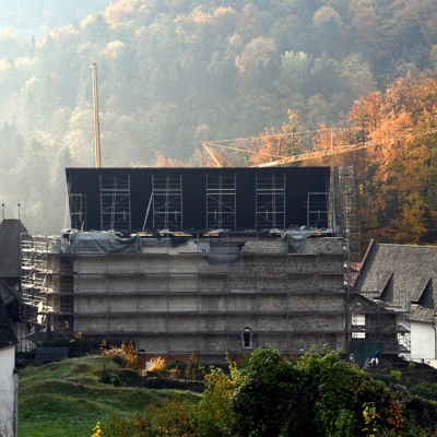 Nadkritje strehe - žička kartuzija