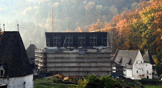 Nadkritje strehe - žička kartuzija