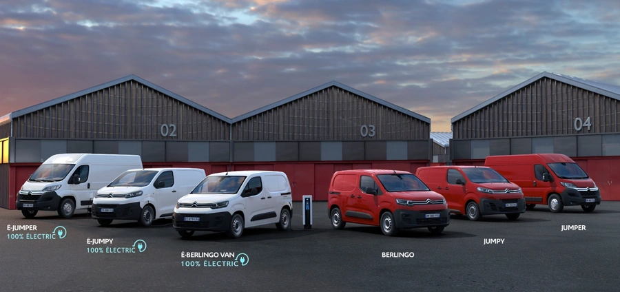 Citroënova gospodarska vozila v električni preobleki