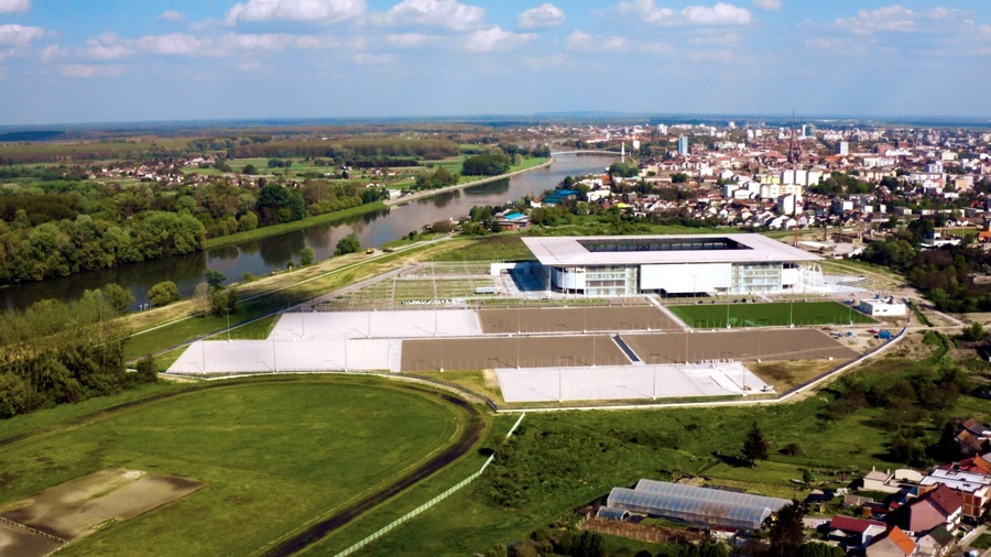 PlanRadar: stadion Osijek, Hrvaška