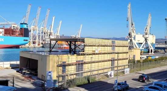 Dujič: Montažna gradnja: potniški terminal Luke Loper