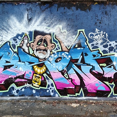 Godeša: Grafiti in umetnost