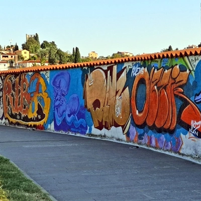 Godeša: Grafiti in umetnost
