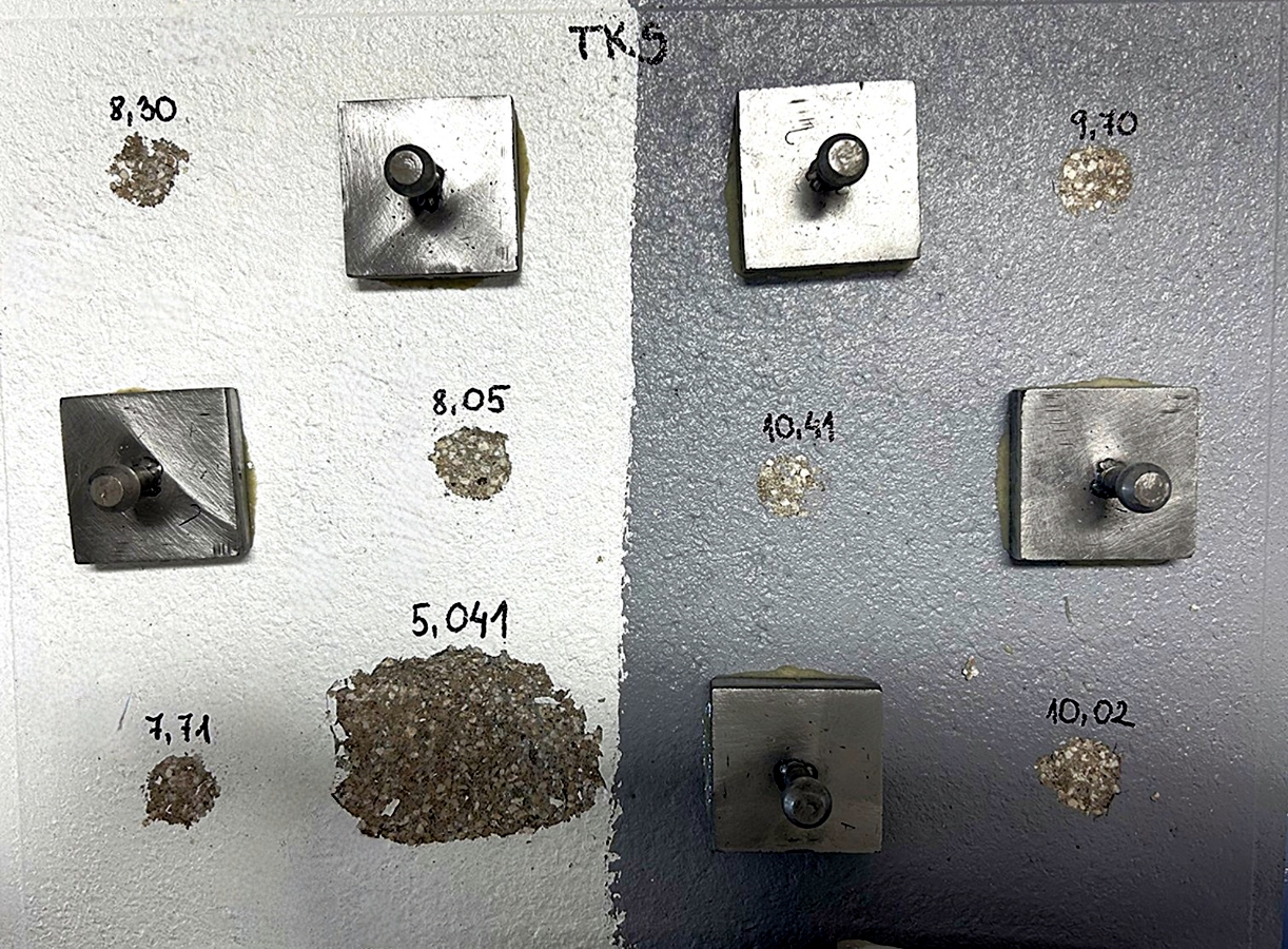 JUB: Barve za beton