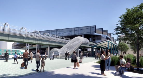 Elea iC_Gradnja nove železniške postaje Ljubljana