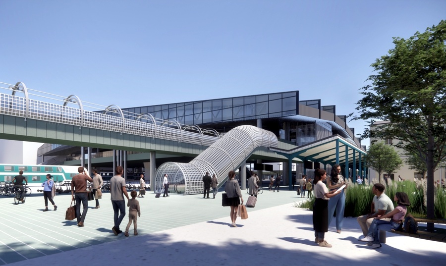 Elea iC_Gradnja nove železniške postaje Ljubljana