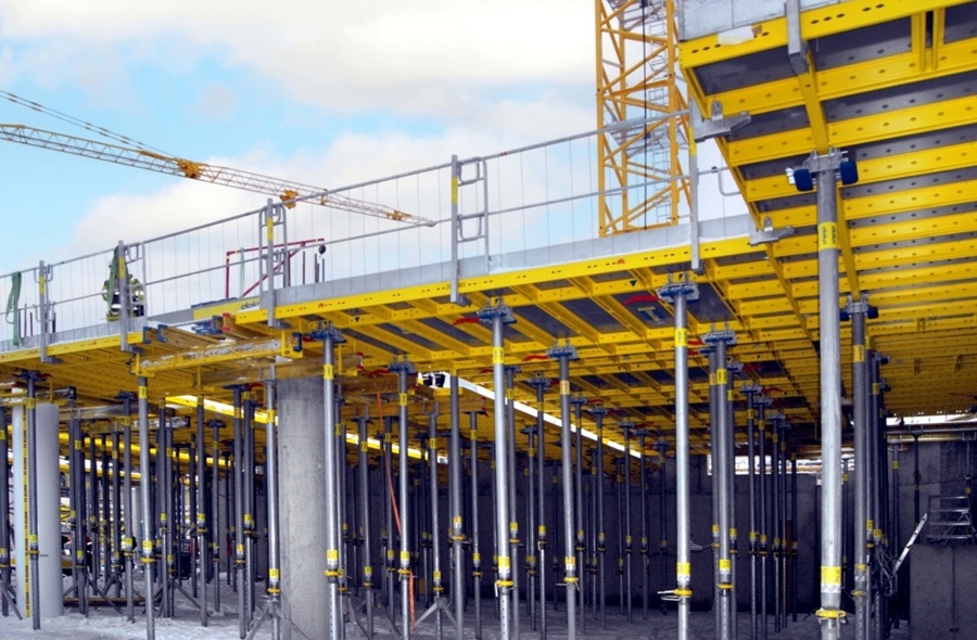 Inovacije podjetja Doka na gradbišču v Sloveniji