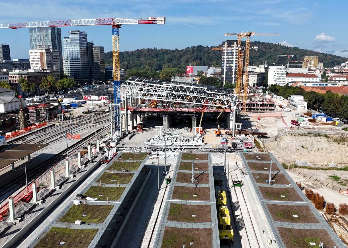 Elea iC_Gradnja nove železniške postaje Ljubljana