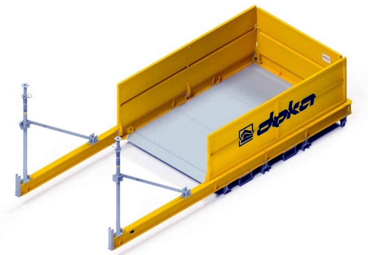 Inovacije podjetja Doka na gradbišču v Sloveniji