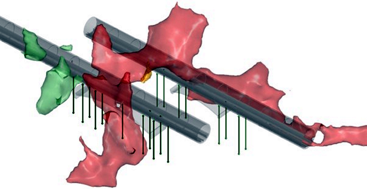 Elea iC: Drugi tir železniške proge Divača–Koper Premoščanje kraških jam v predoru Beka