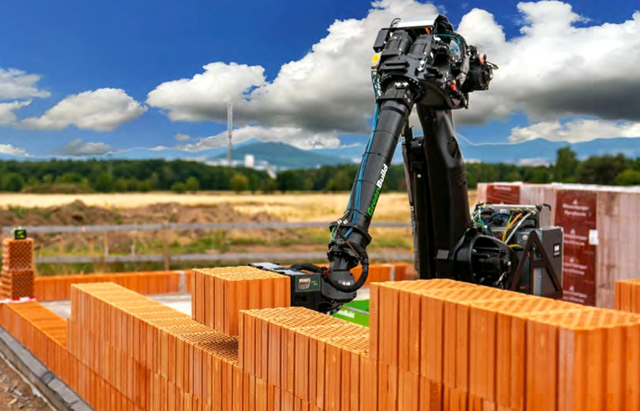 wienerbergerjev WLTR sistem robotiziranega zidanja