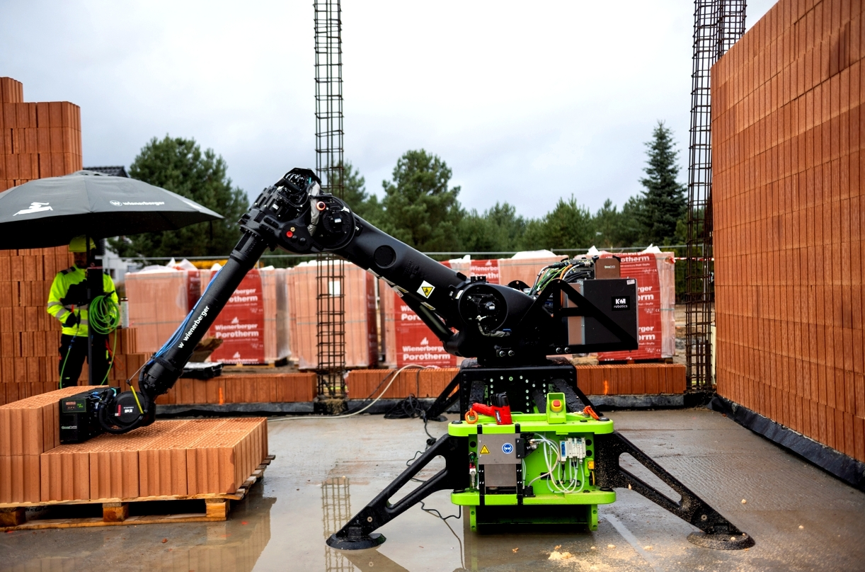 wienerbergerjev WLTR sistem robotiziranega zidanja
