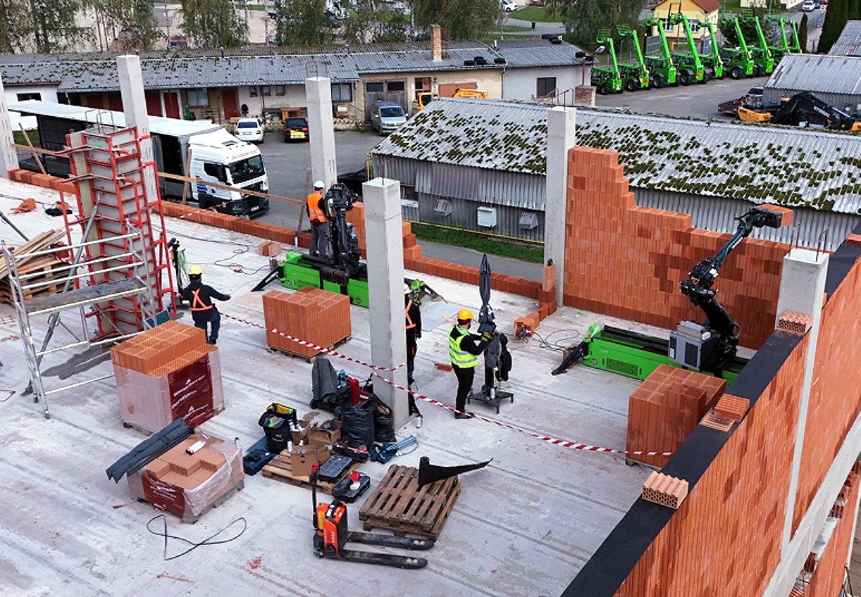 wienerbergerjev WLTR sistem robotiziranega zidanja